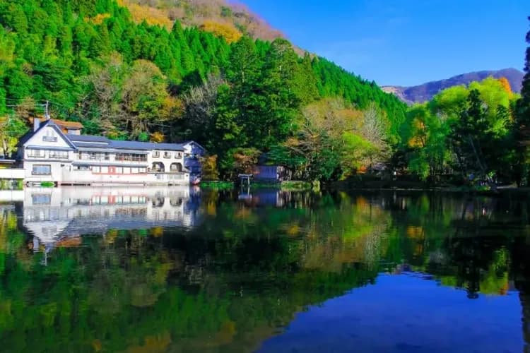 金麟湖、湯布院