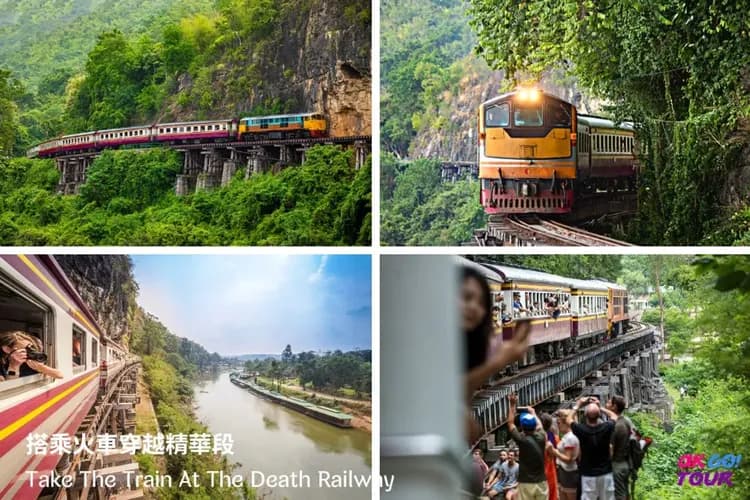 【曼谷出發】北碧經典一日遊︱桂河大橋&遊船＋死亡鐵路-10