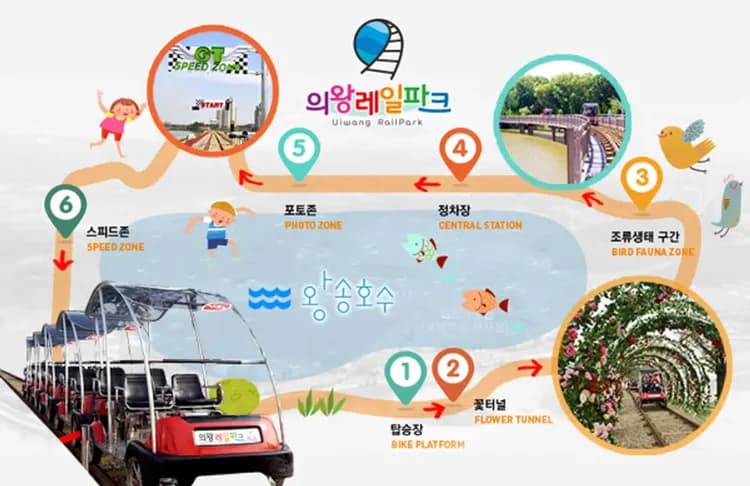 義王環湖鐵道自行車