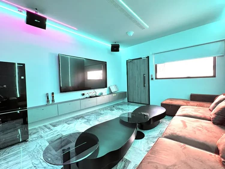 安平九號光舟┃調酒Ba┃電動麻將┃停車方便┃半露天烤肉┃8-22人包棟-2