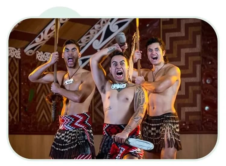 毛利風味餐與傳統歌舞