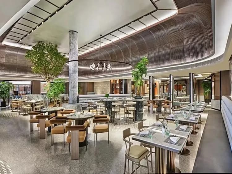 上海滴水湖洲際酒店早餐廳-上海：滴水湖洲際酒店(乙晚)