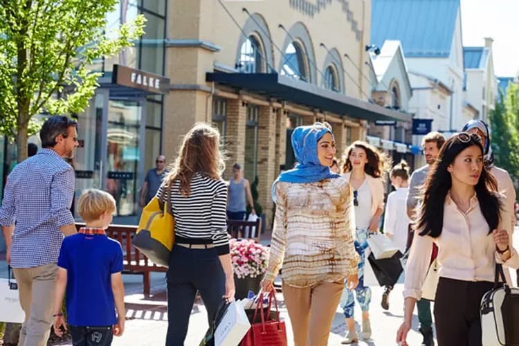 OUTLET示意圖-FIDENZA VILLAGE OUTLET