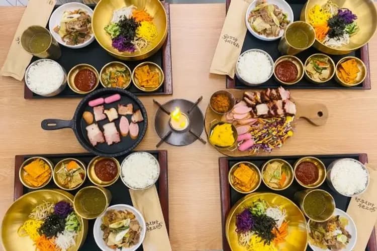 韓式拌飯+煙燻BBQ