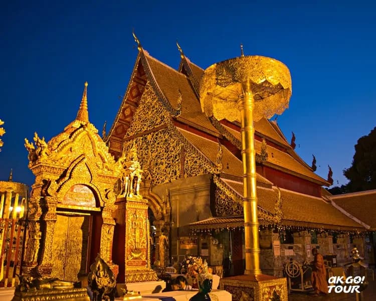 【清邁出發】素帖山＋悟孟寺夜遊半日遊-5