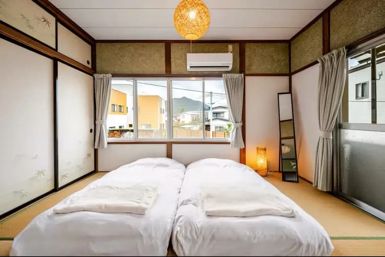 5名様までのゲストが宿泊できます