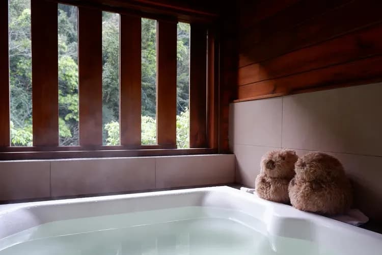 新月塢溫泉 Mikatsuki Tani｜獨家9折起！尖石溫泉、可愛動物區-7