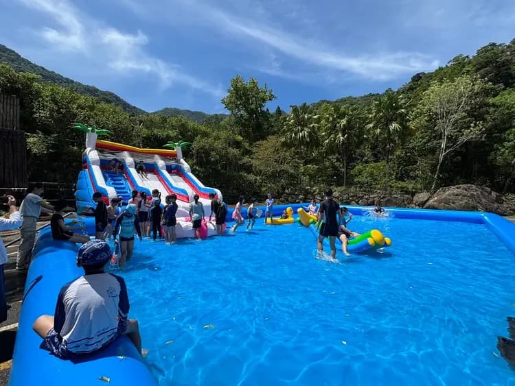 新月塢溫泉 Mikatsuki Tani｜獨家9折起！尖石溫泉、可愛動物區-16