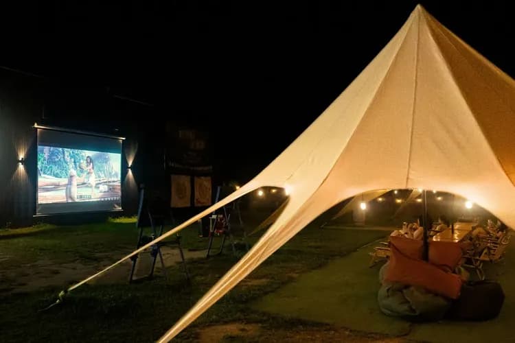 露悠悠露營區 | 神殿帳篷大空間含冷氣！ 戲水池、遊戲區，親子首選！-17