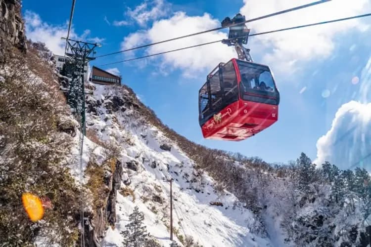 雪(冬天用)-御在所岳纜車