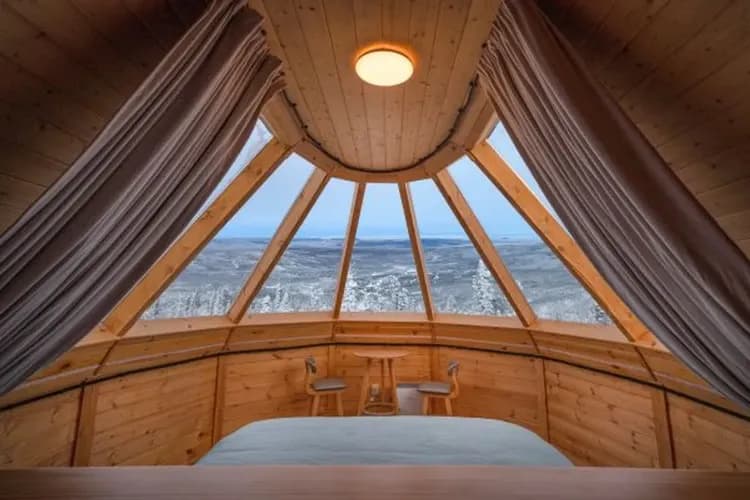 玻璃極光屋(住宿乙晚)