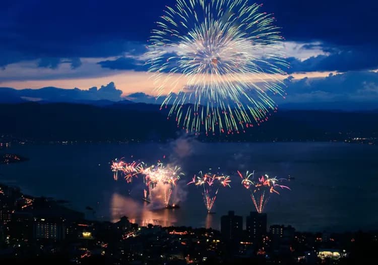 【諏訪湖花火大會一日遊】夏季限定 日本第一煙火量+保證頂級觀覽席 (諏訪湖園棧橋席)｜新宿出發-5