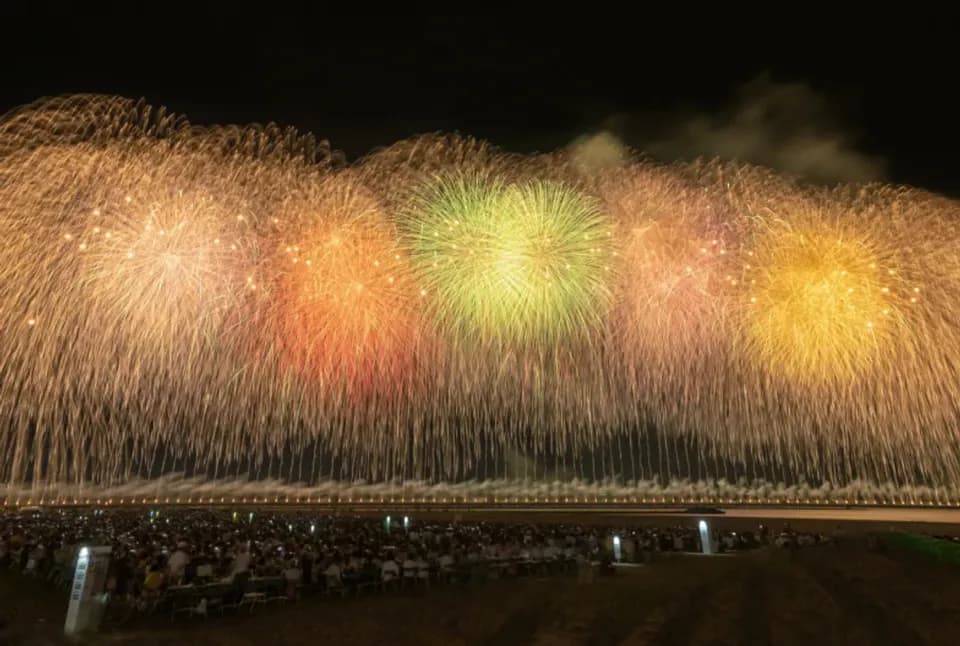 【夏季限定！保證預約觀覽席】越後三大花火：柏崎花火大會一日遊｜東京/新宿出發【已售罄】