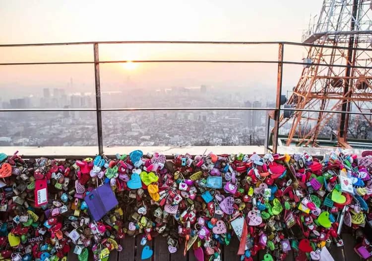 首爾塔＋愛情鎖牆（不含上首爾塔電梯券）