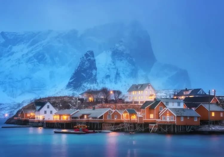 雄獅旅遊,挪威, 羅浮敦,Lofoten,薩克里索伊,Sakrisøy