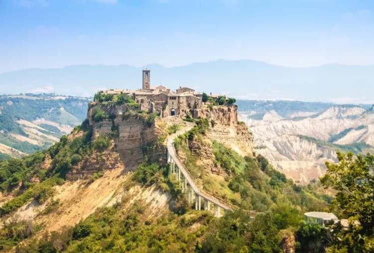 天空之城,civita di bagnoreggio