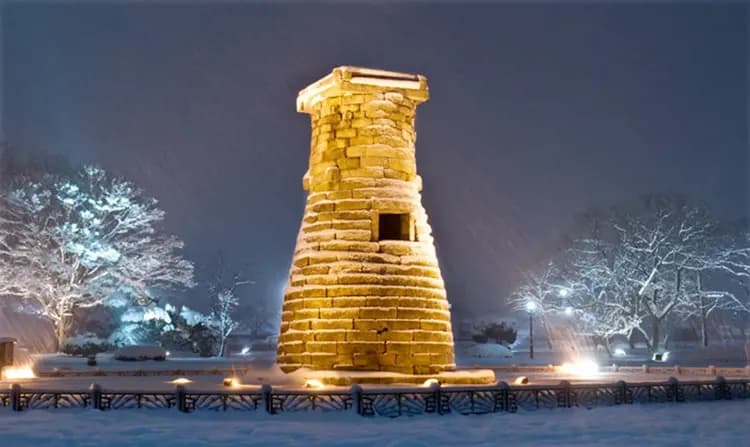 韓國觀光100選：瞻星臺-慶州古都漫遊
