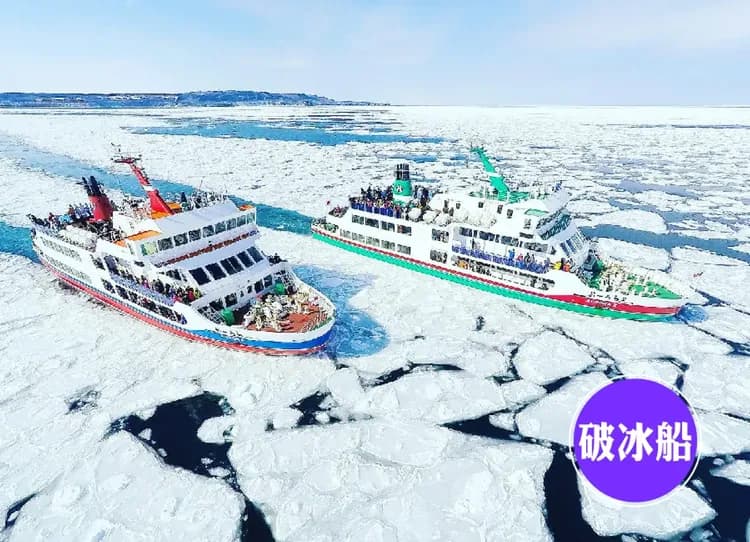 雪夢幻北海道破冰船5日.阿寒湖雪上活動.冰上釣魚.流冰精靈.層雲峽.狐狸村.白色燈節.三大螃蟹吃到飽(入住三溫泉)-12