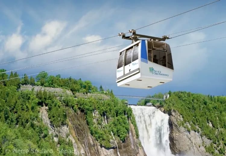 蒙特倫斯瀑布纜車