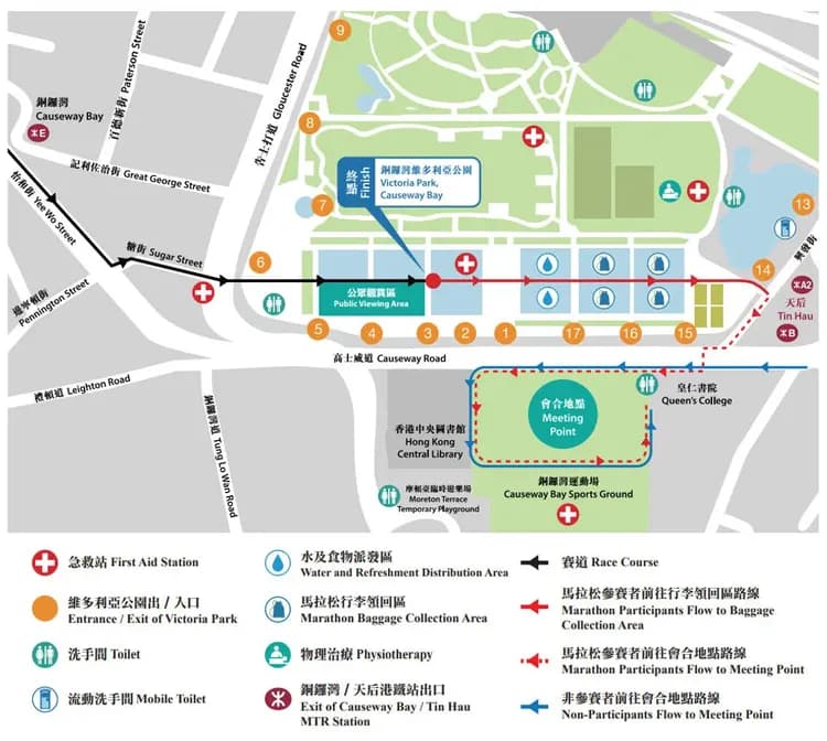 終點區安排 *2025年資訊 供參考