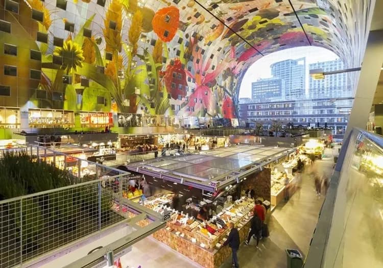 荷蘭旅遊,鹿特丹,時尚市集,市場