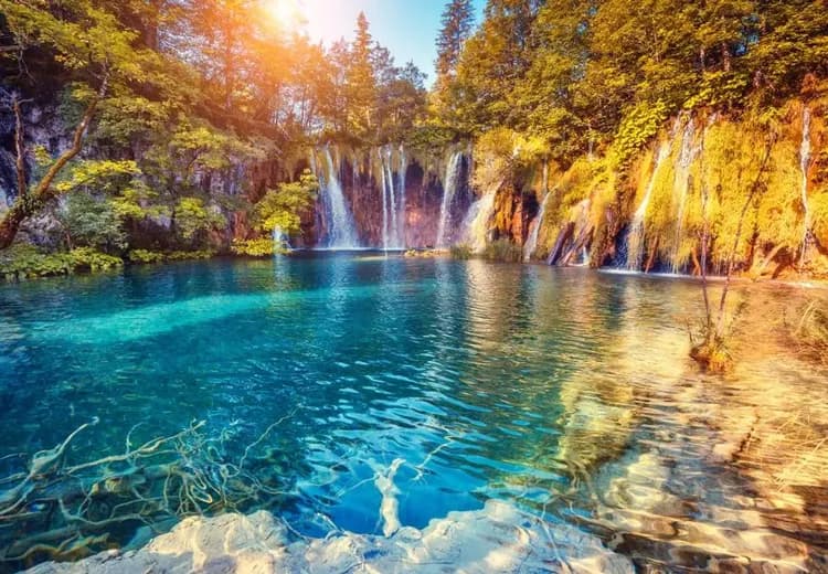 克羅埃西亞景點歐洲最美國家公園十六湖國家公園