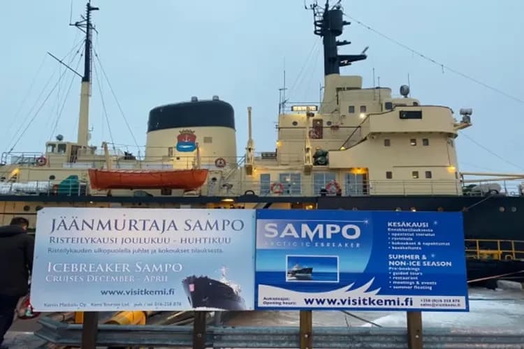 破冰船三寶號-SAMPO極地破冰巡航(全程約三小時；含船上自助午餐)