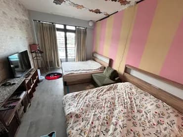 加大雙人床+沙發床-可住5人-3F