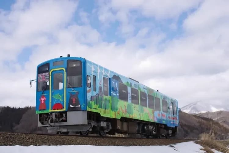 圖片來源：會津鐵道FACEBOOK-會津懷舊鐵道(湯野上溫泉++蘆之牧溫泉)