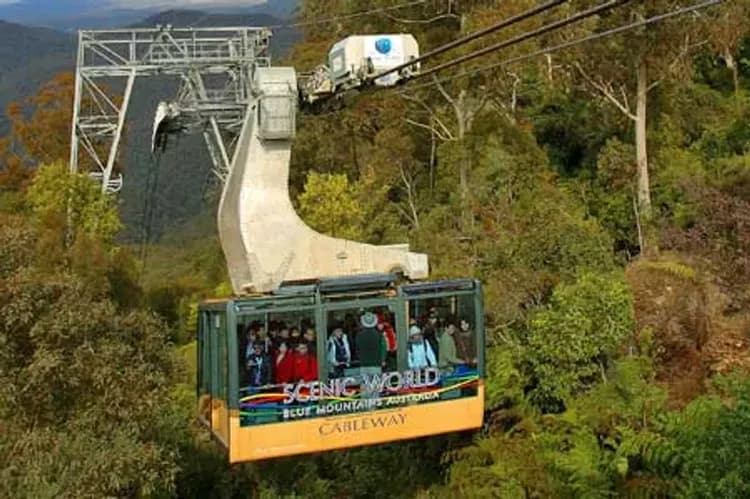 藍山國家公園(鍊纜車、觀景纜車、高空纜車、三姊妹岩)