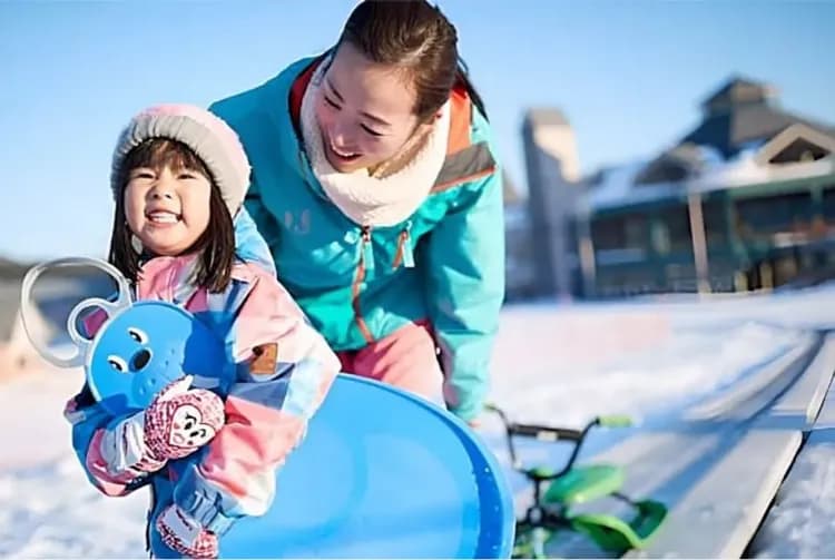 精彩雪上活動(可愛草泥馬)