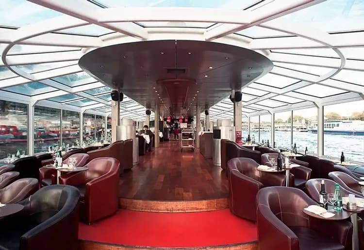 塞納河遊船晚宴-浪漫三城遊船