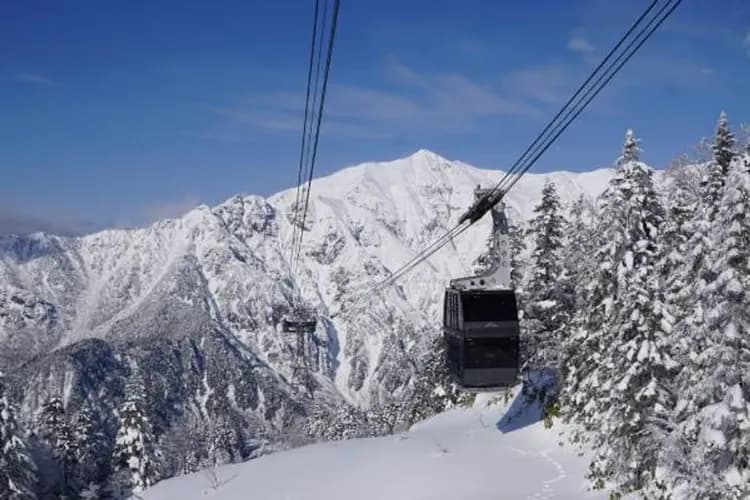 日本唯一雙層纜車－新穗高纜車