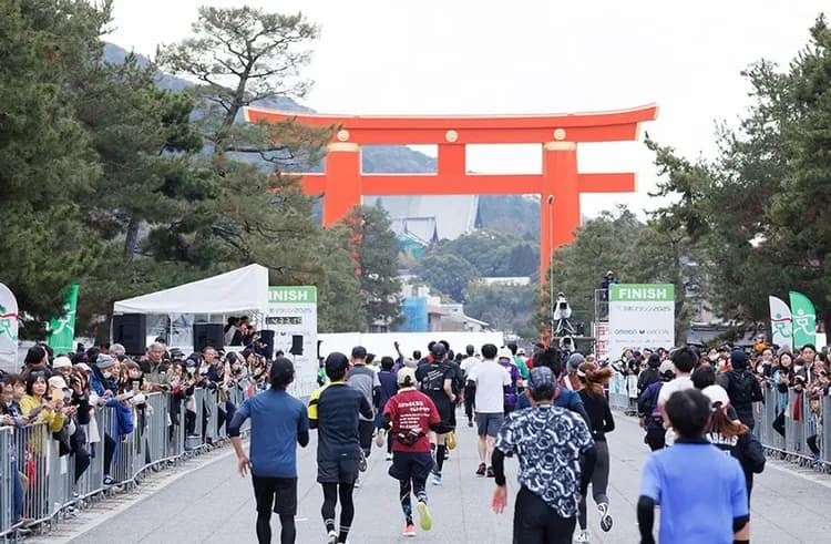 京都馬拉松－終點（平安神宮前）