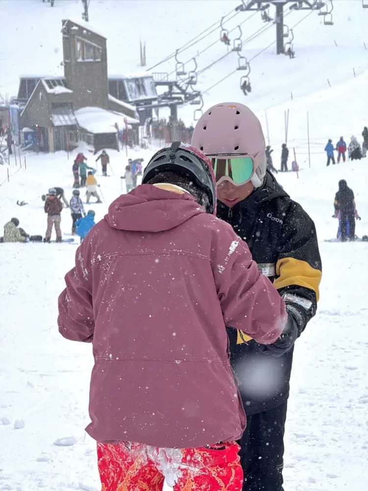 【札幌手稻滑雪一日遊】雙板滑雪中文教練課程｜含雪具租借．贈送滑雪拍攝服務-13