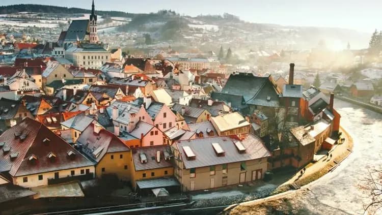 捷克旅遊, 庫倫洛夫, CK小鎮, 扶爾他瓦河