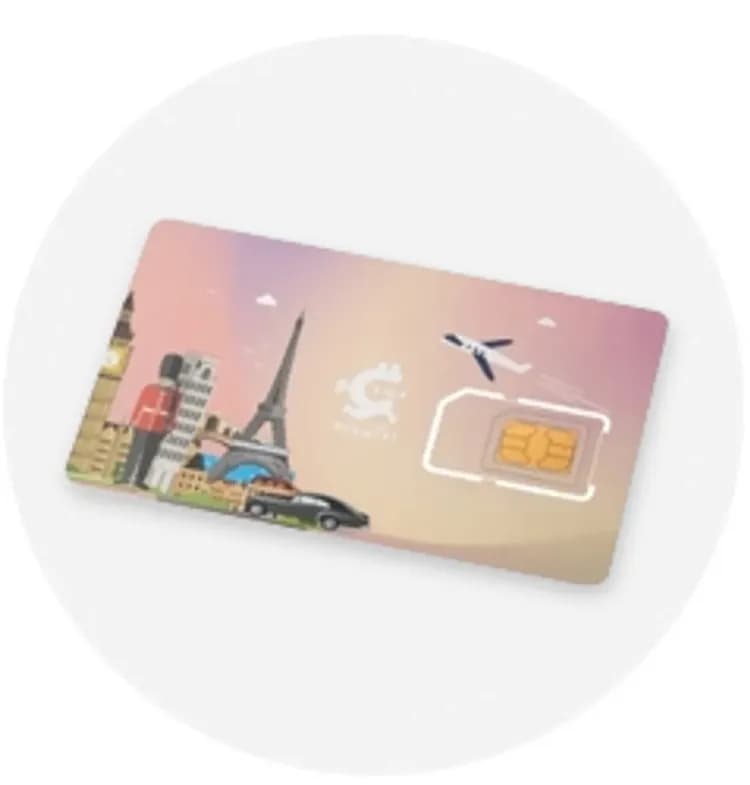 歐洲旅遊行程贈品歐洲上網sim卡