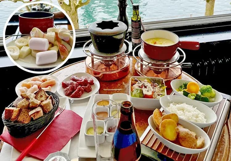 起司鍋,炸肉鍋,巧克力鍋