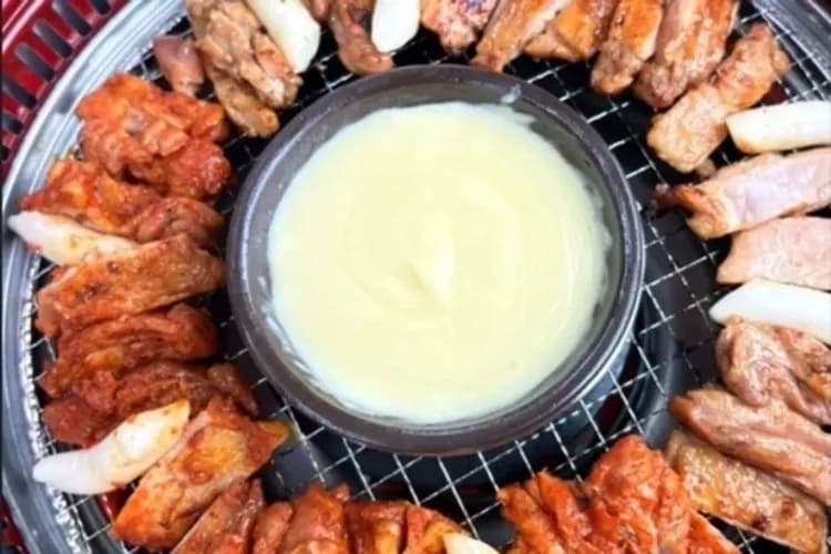 起司碳烤雞排,雪岳