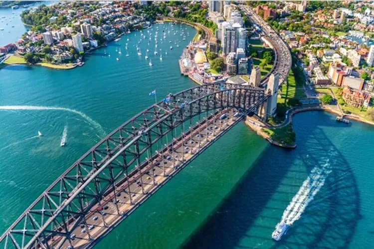 雪梨港灣浪漫愛之船饗宴