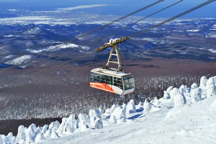 東北賞味溫泉～星野度假村、八甲田樹冰纜車、猊鼻溪雪見舟、津輕暖爐列車五日-8