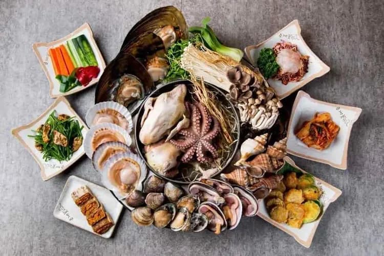 皇后海神湯-風味餐食