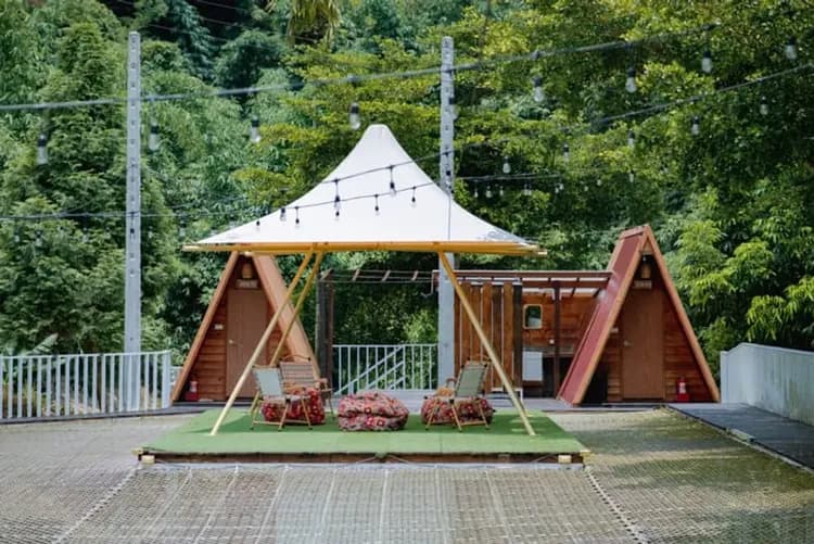 森光秘境露營區 | 獨家8折起！奢華懶人露營新選擇，帳篷附設冷暖氣-7