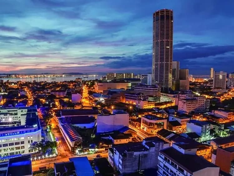 The Top Komtar Penang-彩虹天空步道