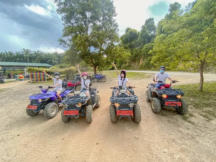 波特森ATV-波德申：ATV+腳踏車+馬來糕點