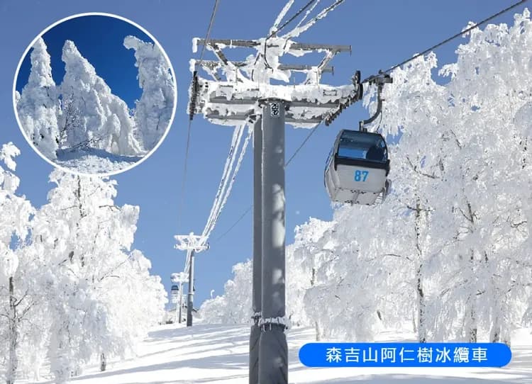 雪夢幻東北三溫泉5日.樹冰纜車.內陸鐵道.銀山溫泉.狐狸村.松島遊船.採草莓.螃蟹吃到飽（花卷進出）