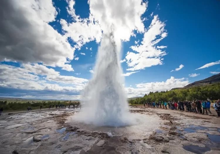 雄獅冰島旅遊,冰島,金環,間歇泉