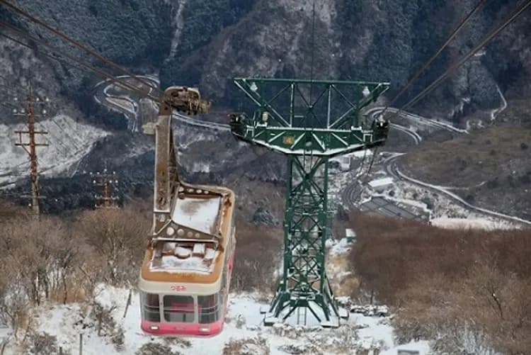 鶴見岳空中纜車(別府高原～鶴見山)
