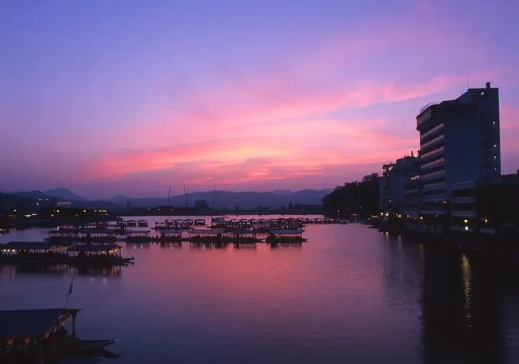 三隈川屋形船(晚餐)