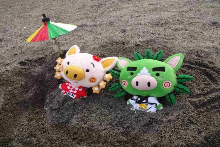 指宿砂浴體驗(日本唯一天然砂浴溫泉浴)